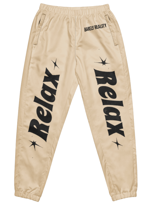 "NEVER STRESSIN" TRACK PANTS product image (1)