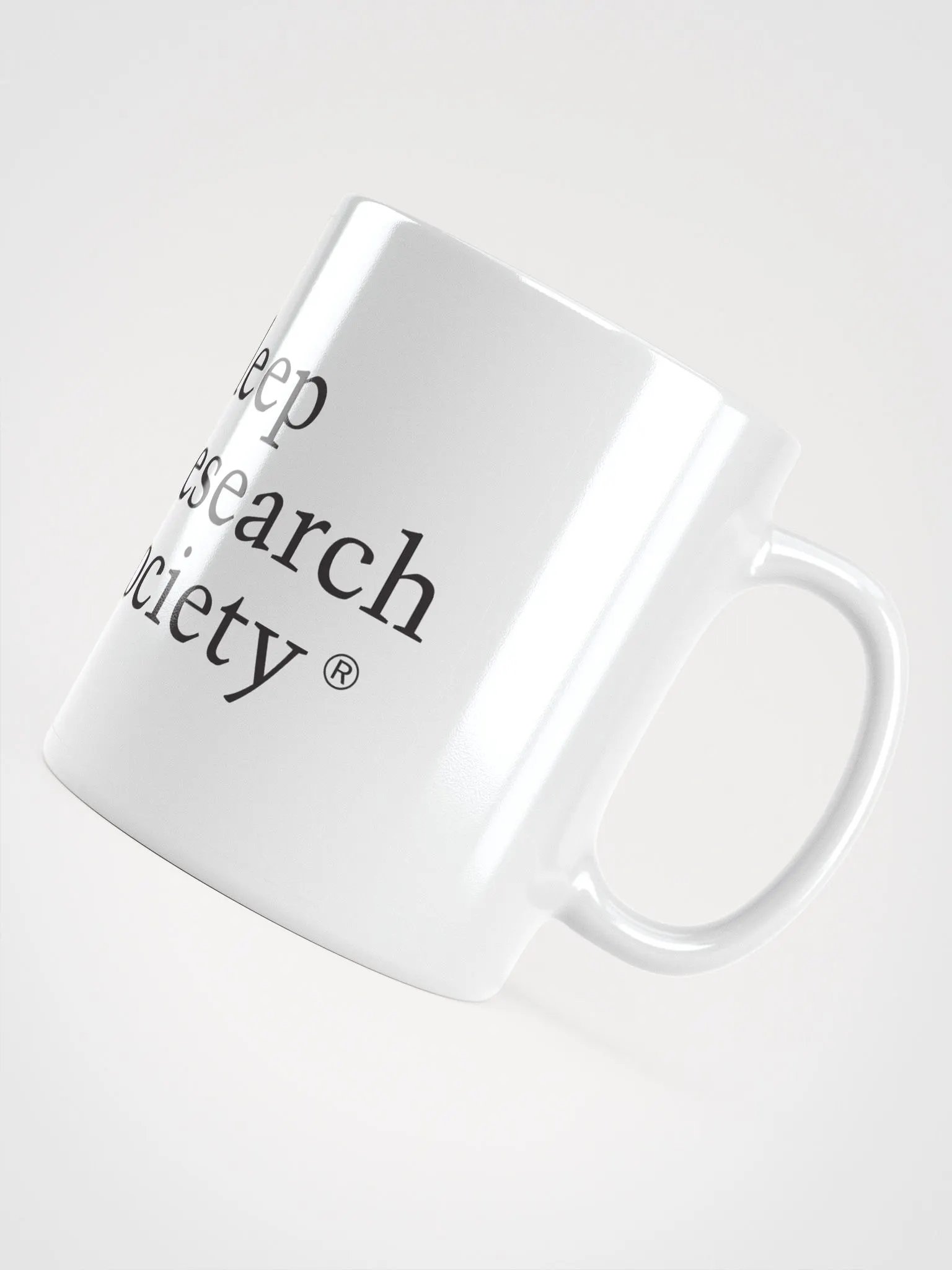 White Coffee Mug - Large Logo product image (4)