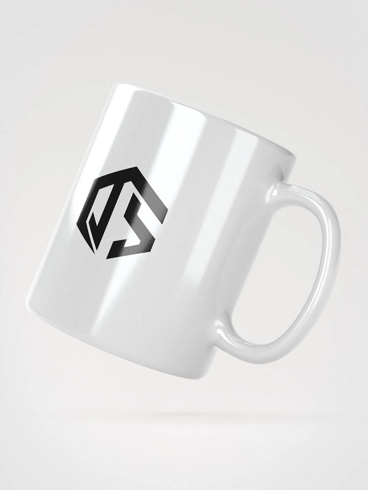 QS Logo White Glossy Mug product image (6)