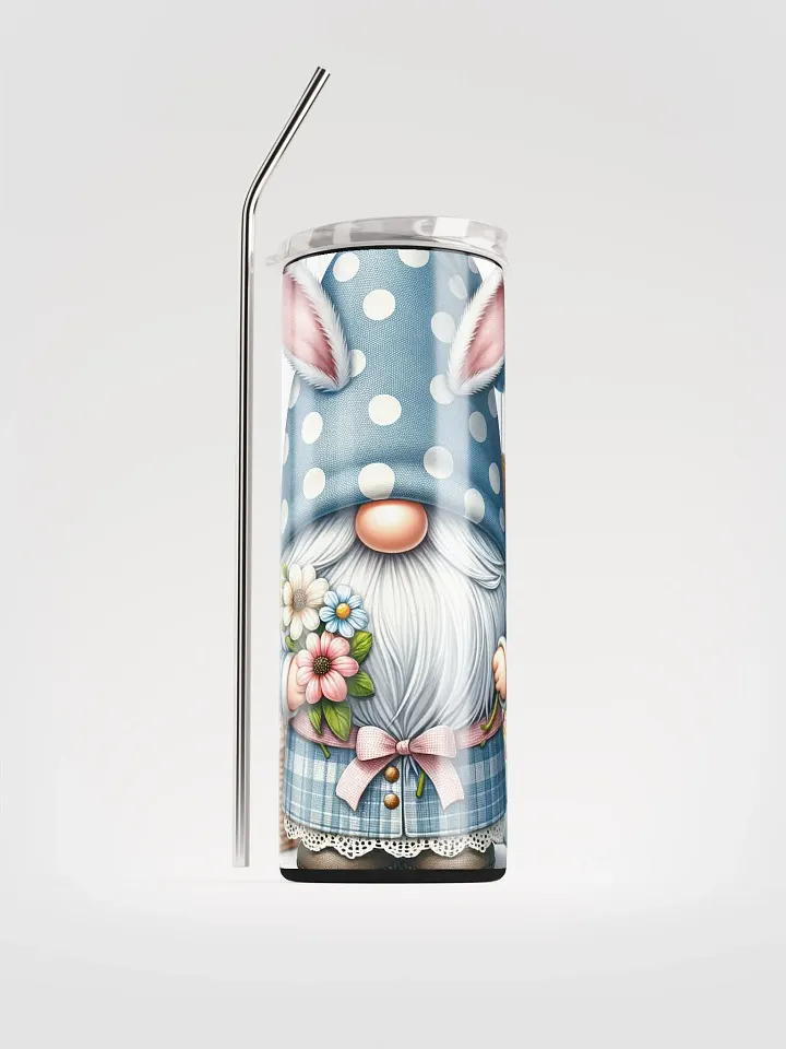 Whimsical Easter Gnome Stainless Steel Tumbler product image (2)