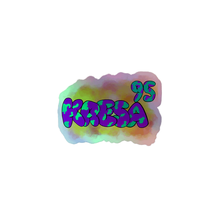 Holographic Name Sticker product image (2)