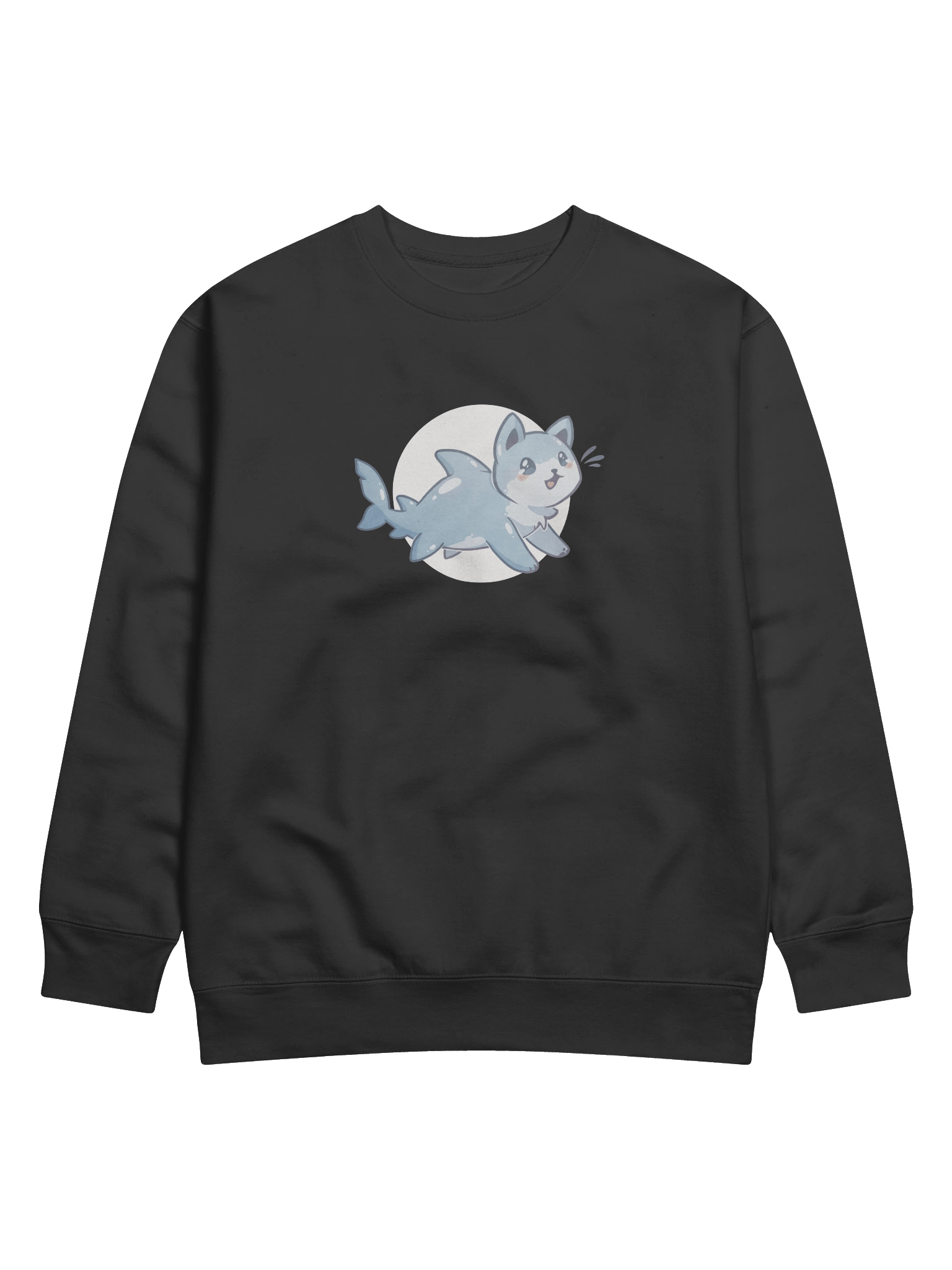 CATSHARK - White shark - Premium Sweatshirt product image (2)