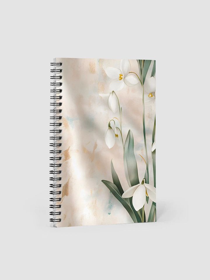 Snowdrop Notebook product image (1)