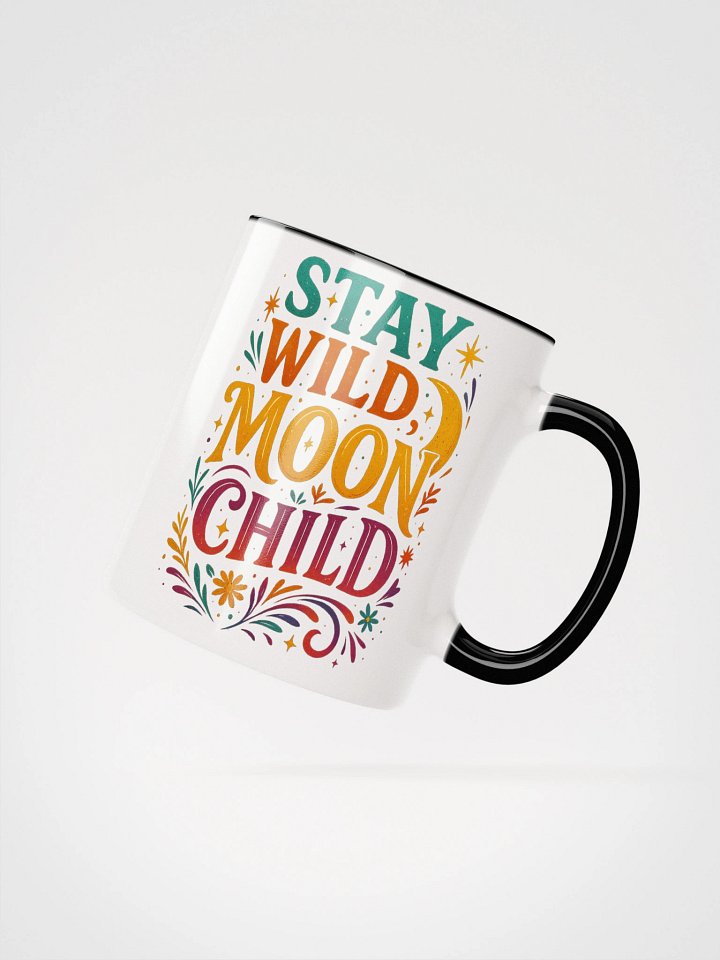 Stay Wild Moon Child Mug – Celestial Boho Coffee Cup product image (18)