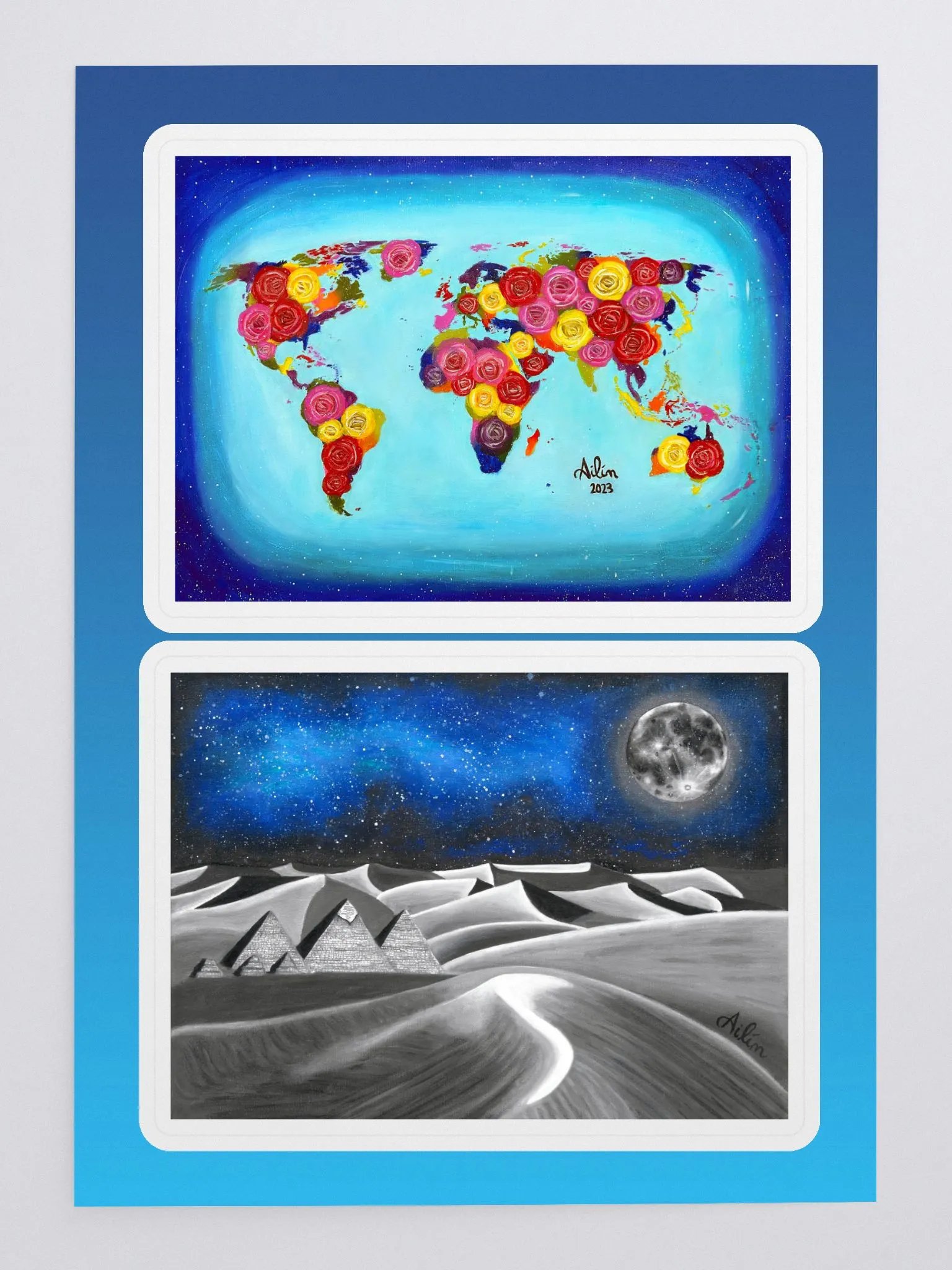 Art Sticker (Medium) product image (3)