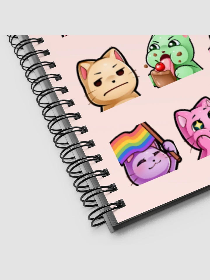 best of cats notebook // pink product image (2)