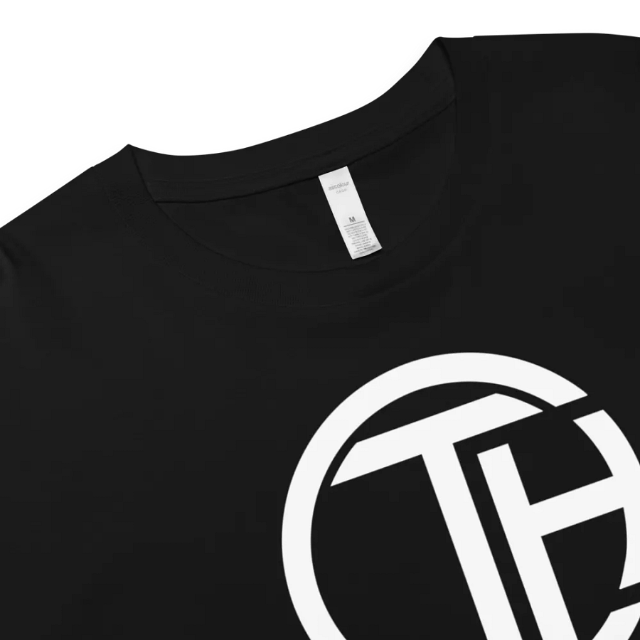 Hasselborg Logo Cropped Tee - Black product image (4)