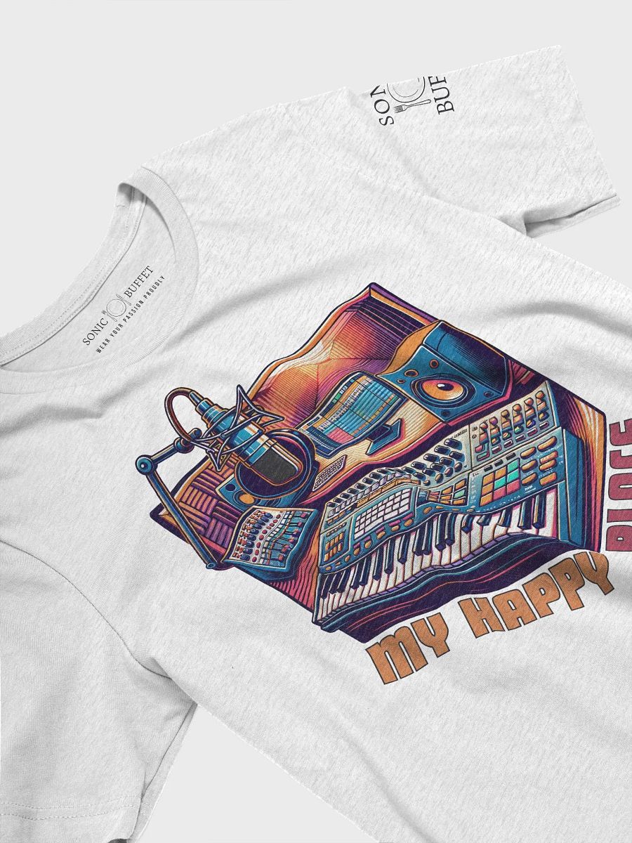 "My Happy Place" T-Shirt (light colors) product image (13)