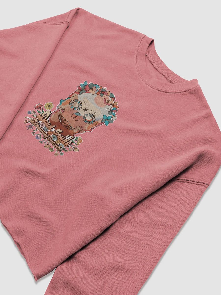 Cropped Sweatshirt all colors - Dead Inside Blooming Outside product image (3)