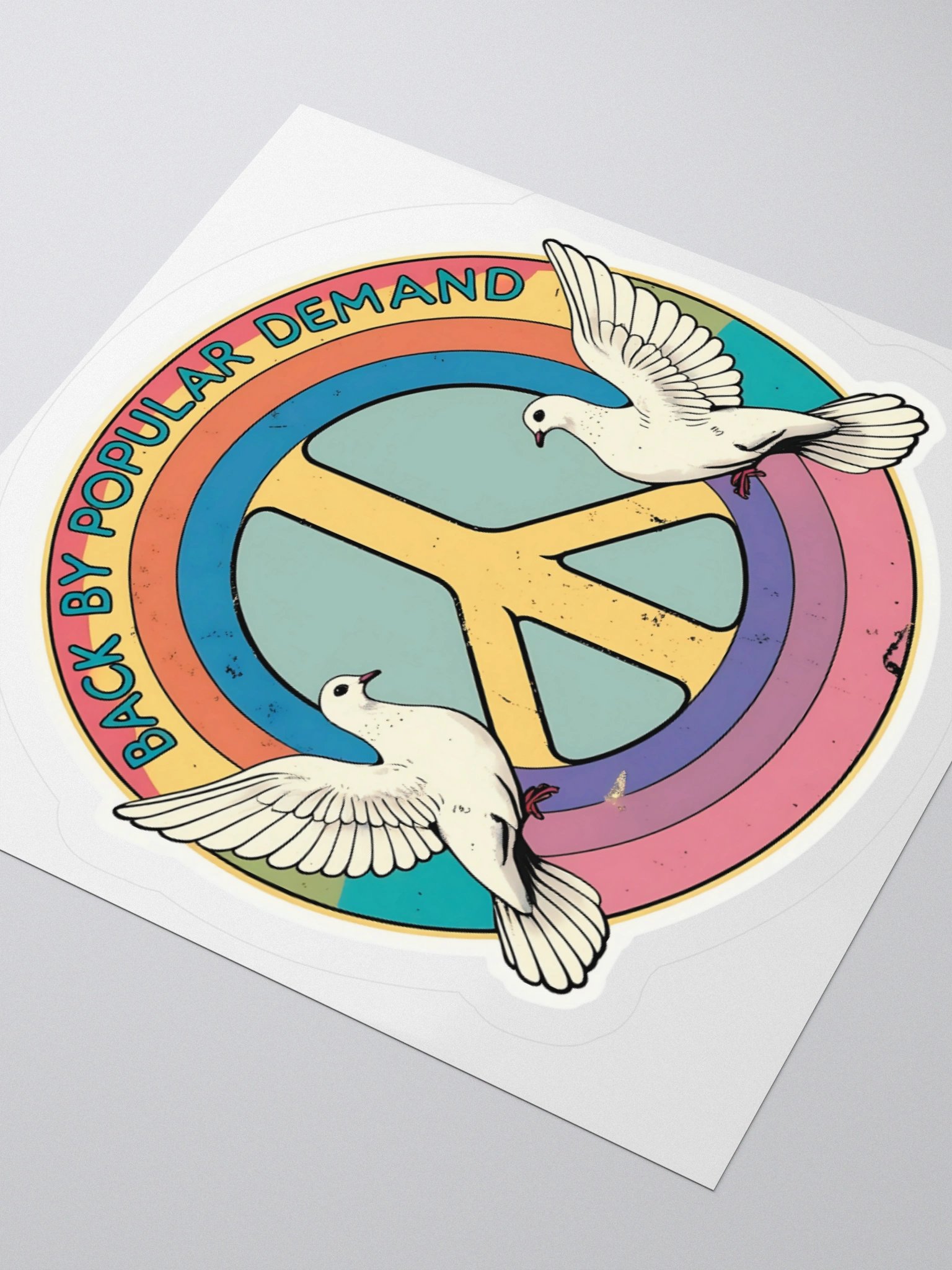 Peaceful Retro Vibes Sticker Set product image (9)