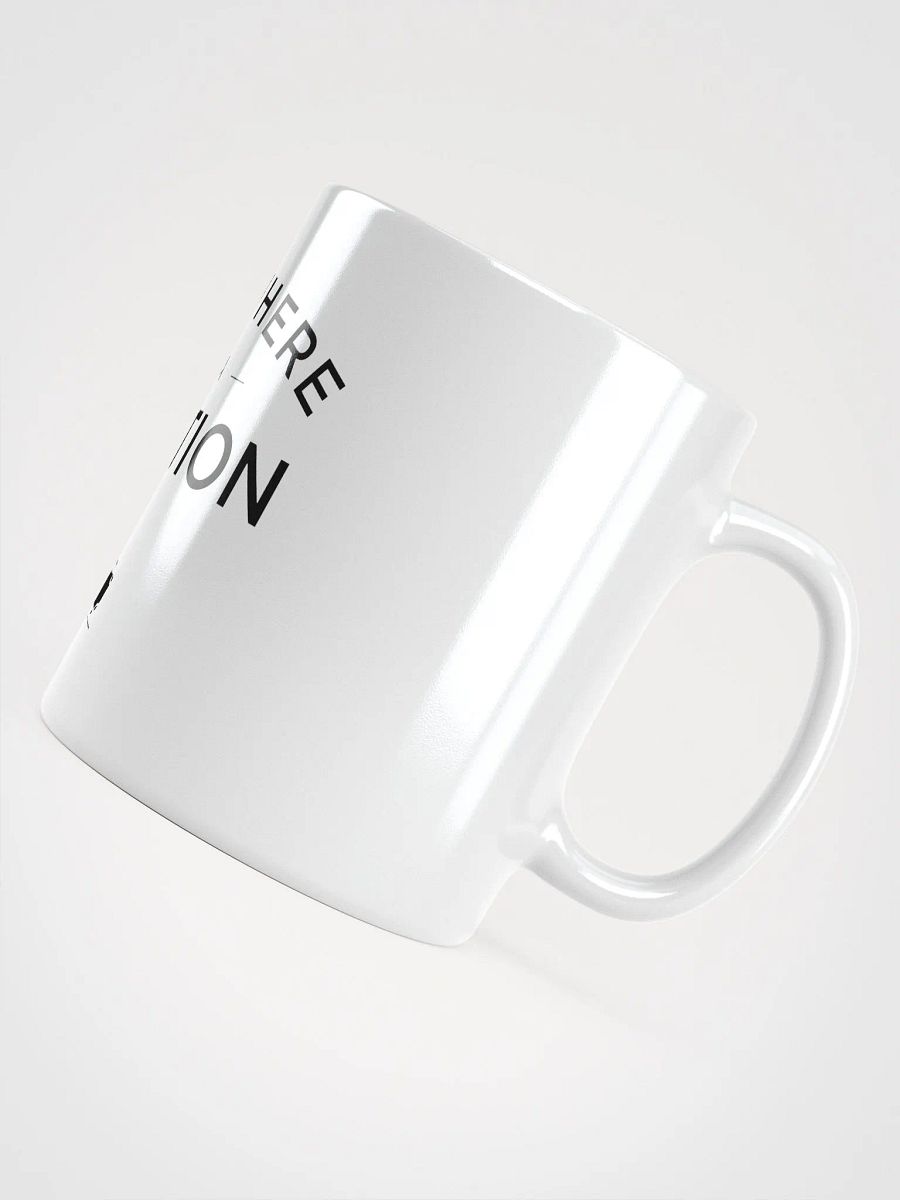 Somewhere on a Vacation Mug - White product image (6)