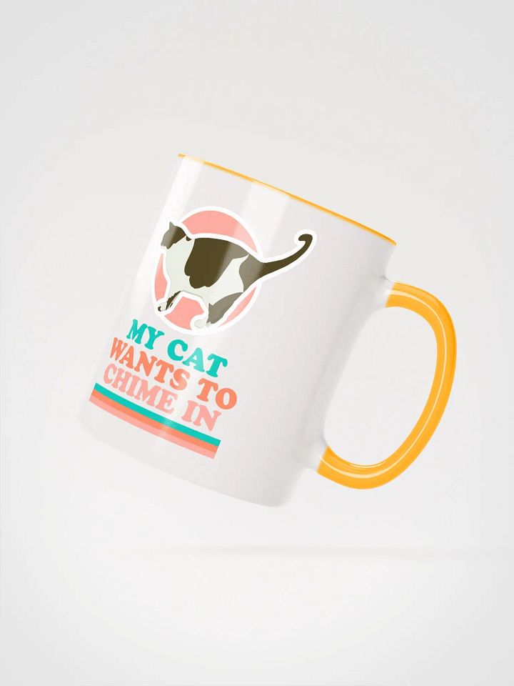Cat Chime - Mug with Color Inside product image (2)