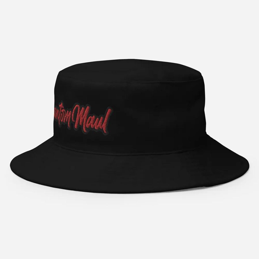 'PhantomMaul' Bucket Hat Red Lettering product image (10)