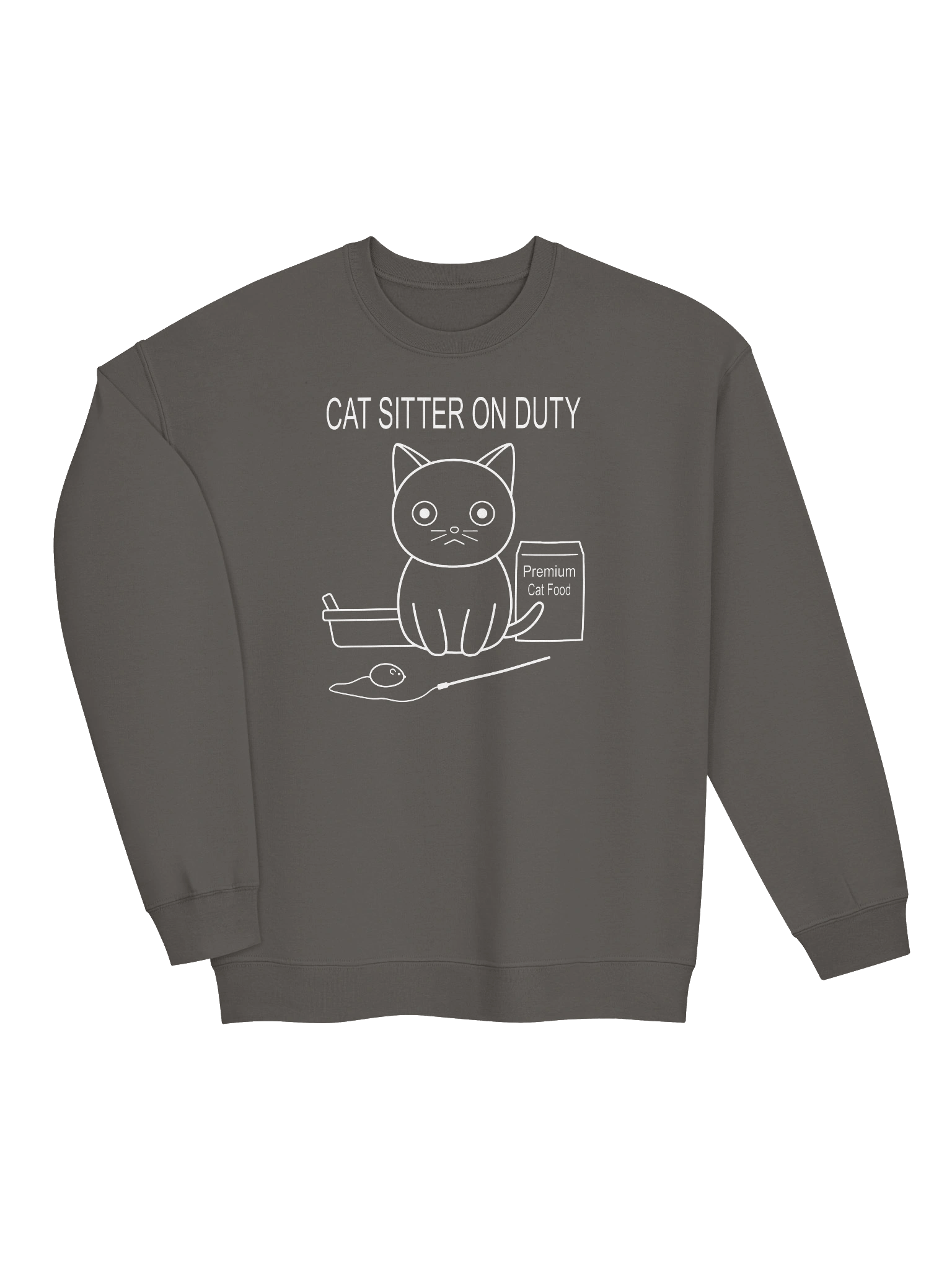 Cat Sitter on Duty - Unisex Adult Sweatshirt product image (11)