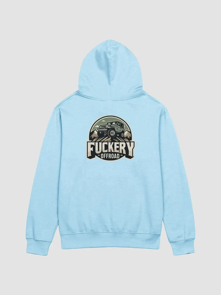 Ladies Pull-Over Hoodie with Fuckery Jeep Logo product image (9)