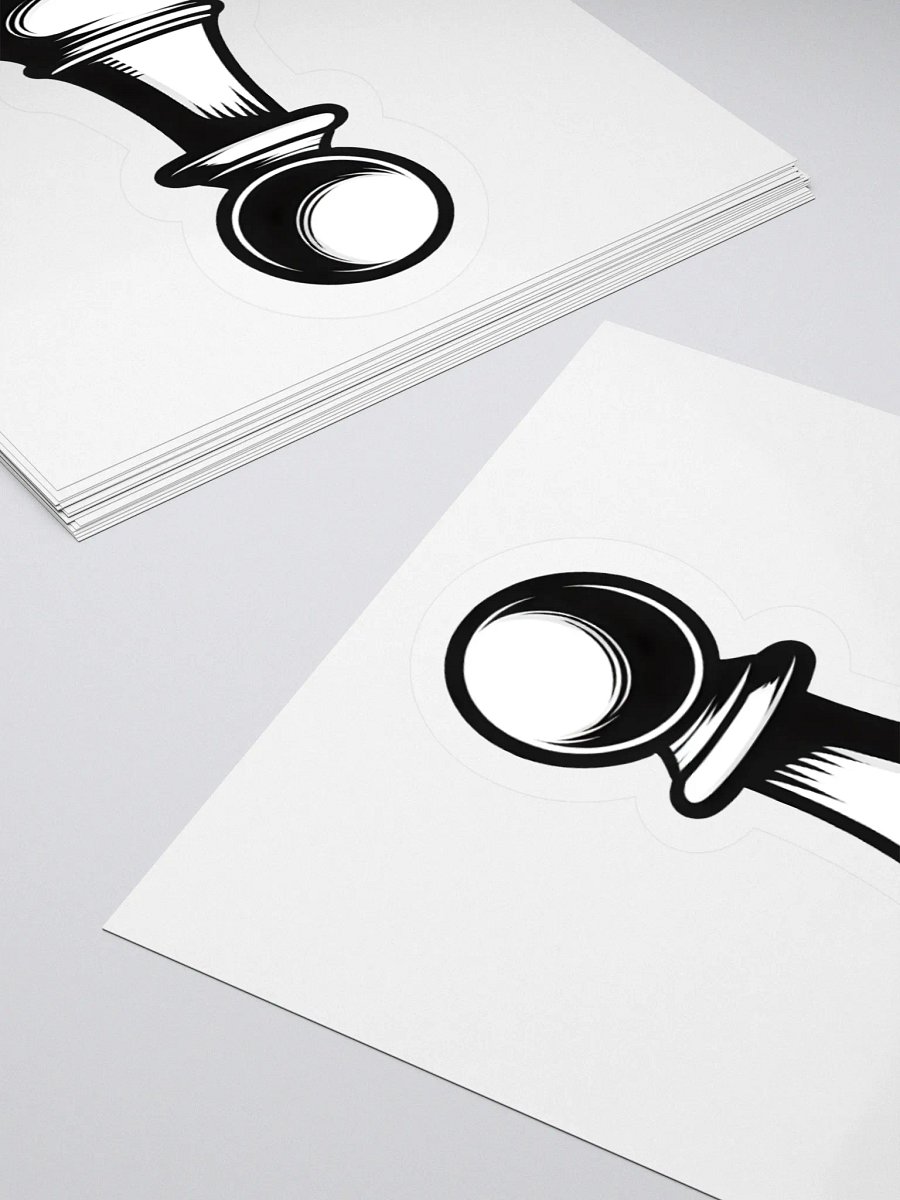 Classic Chess Pawn Piece sticker product image (11)