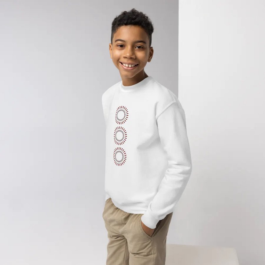 Red Circle Youth Sweatshirt product image (3)