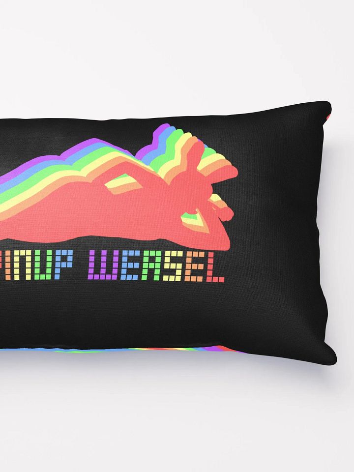 Pinup Weasel 2-Sided Pillow product image (2)