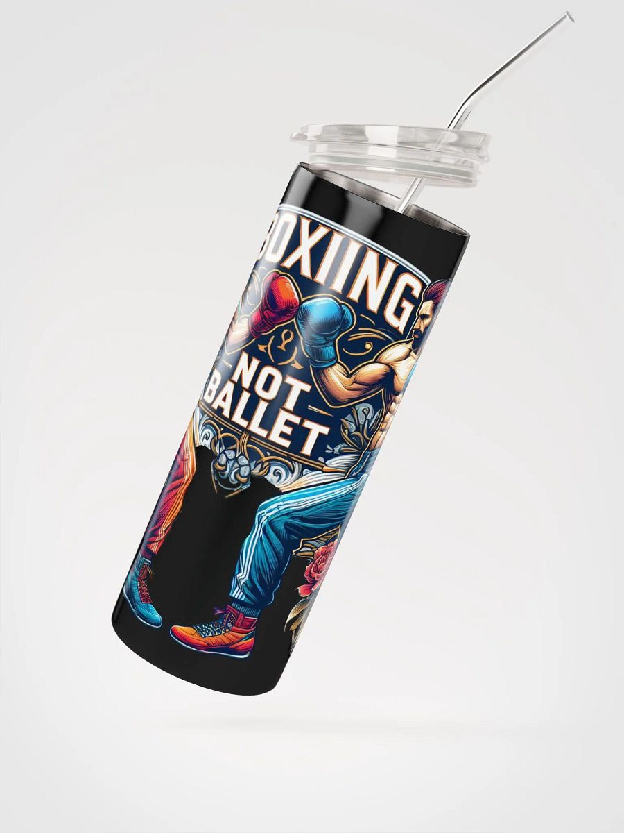 Boxing Not Ballet Rumble & Grace Glossy Stainless Steel Tumbler product image (5)