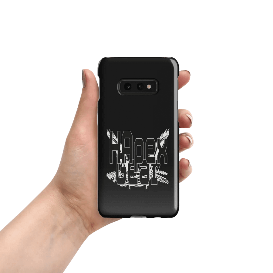 Snap Case for Samsung® - Black - Black HApex Gear Black Logo product image (7)