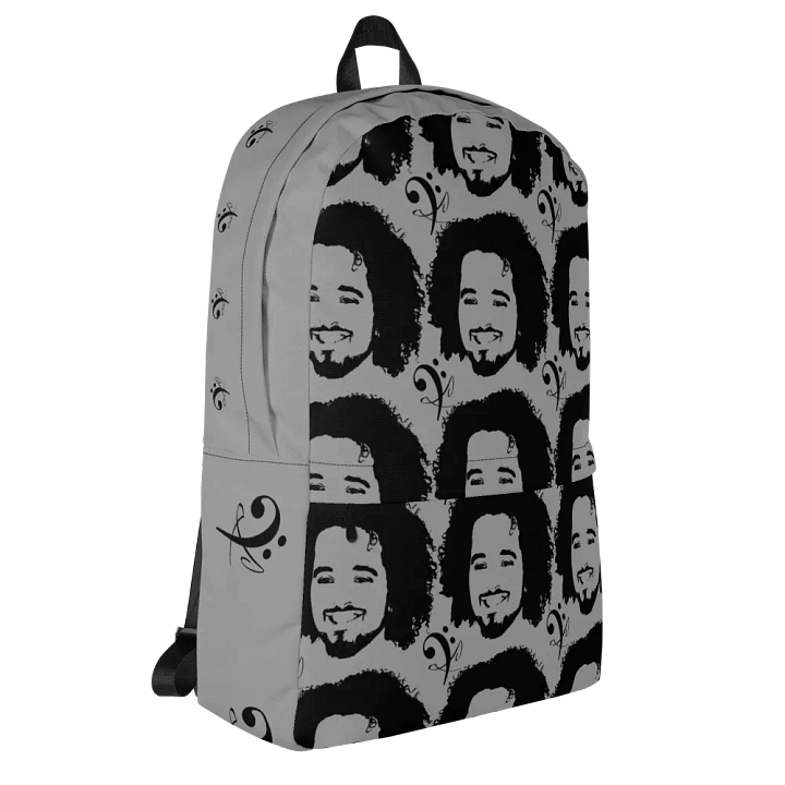 Joe Louis Face & Logo Backpack 01 (Grey) product image (2)
