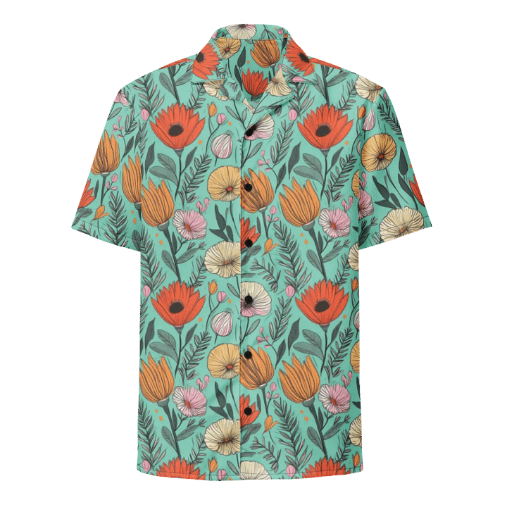 Modern Floral Pattern-Seamless Graphic Design Hawaiin Shirt product image (1)