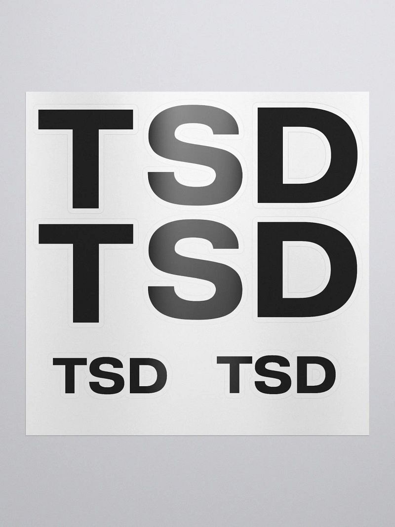 TSD Sticker Set