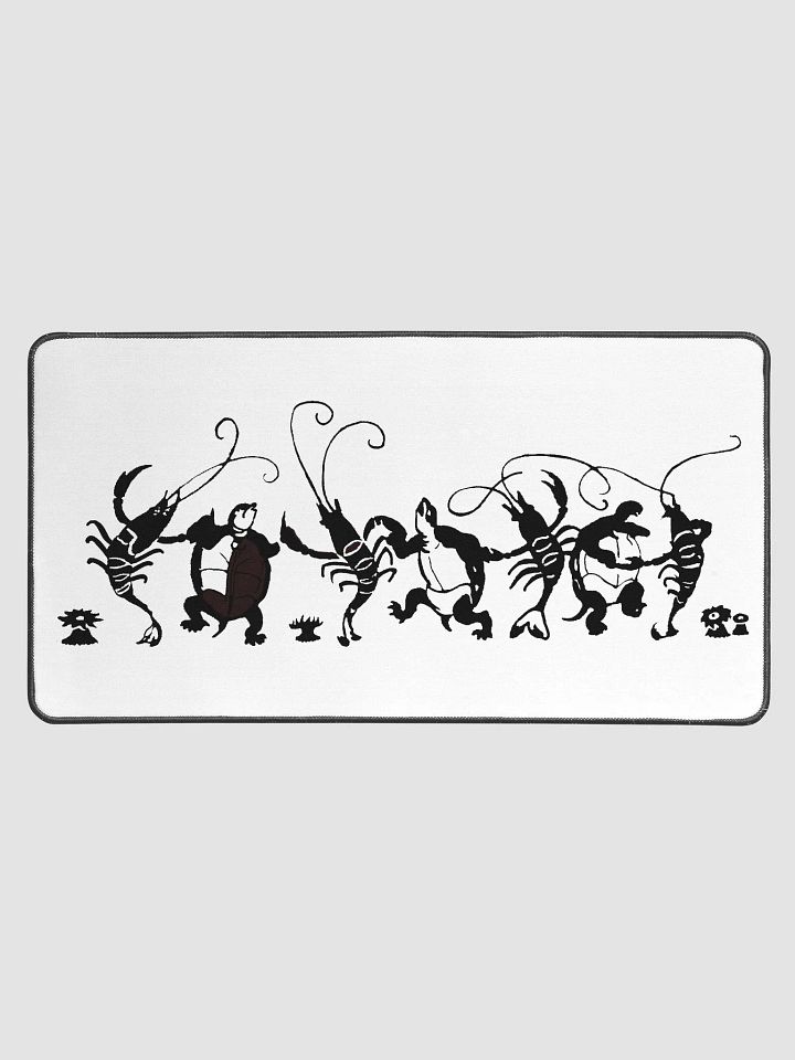 Turtles and Lobsters Dancing Desk Pad - Classic Alice product image (2)