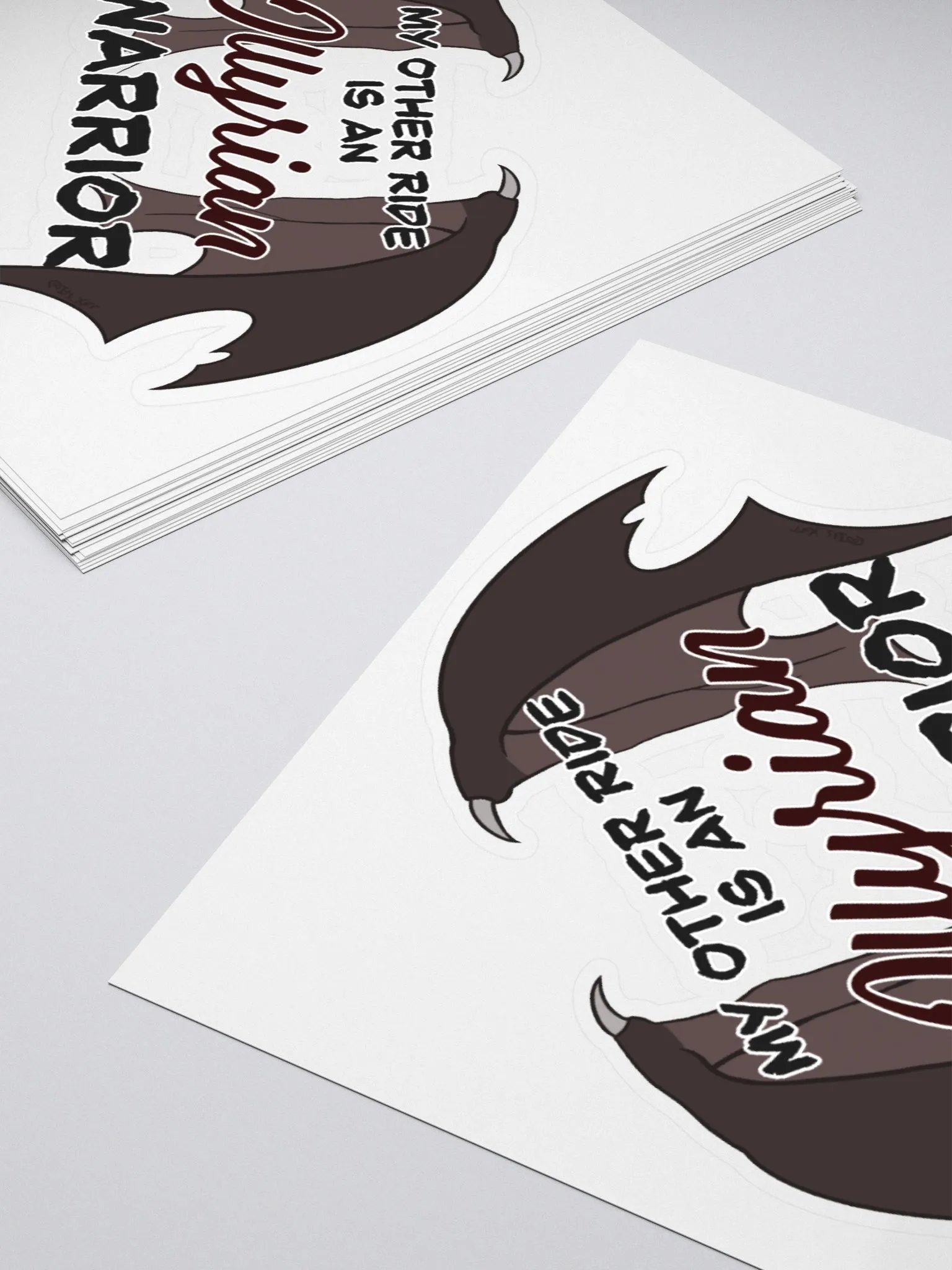 #Booktok - Illyrian Warrior Sticker product image (11)
