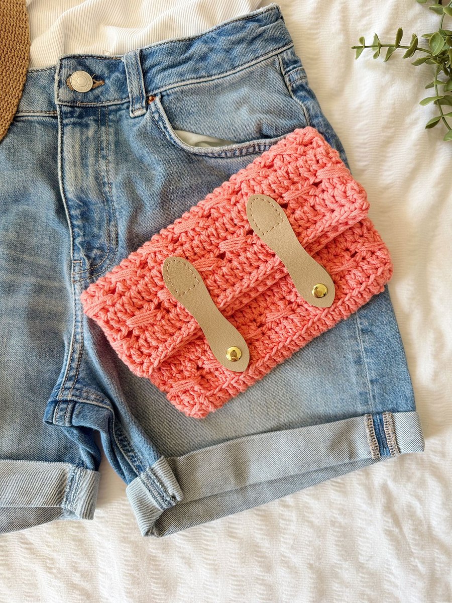 Coco Clutch Bag Crochet Pattern product image (4)