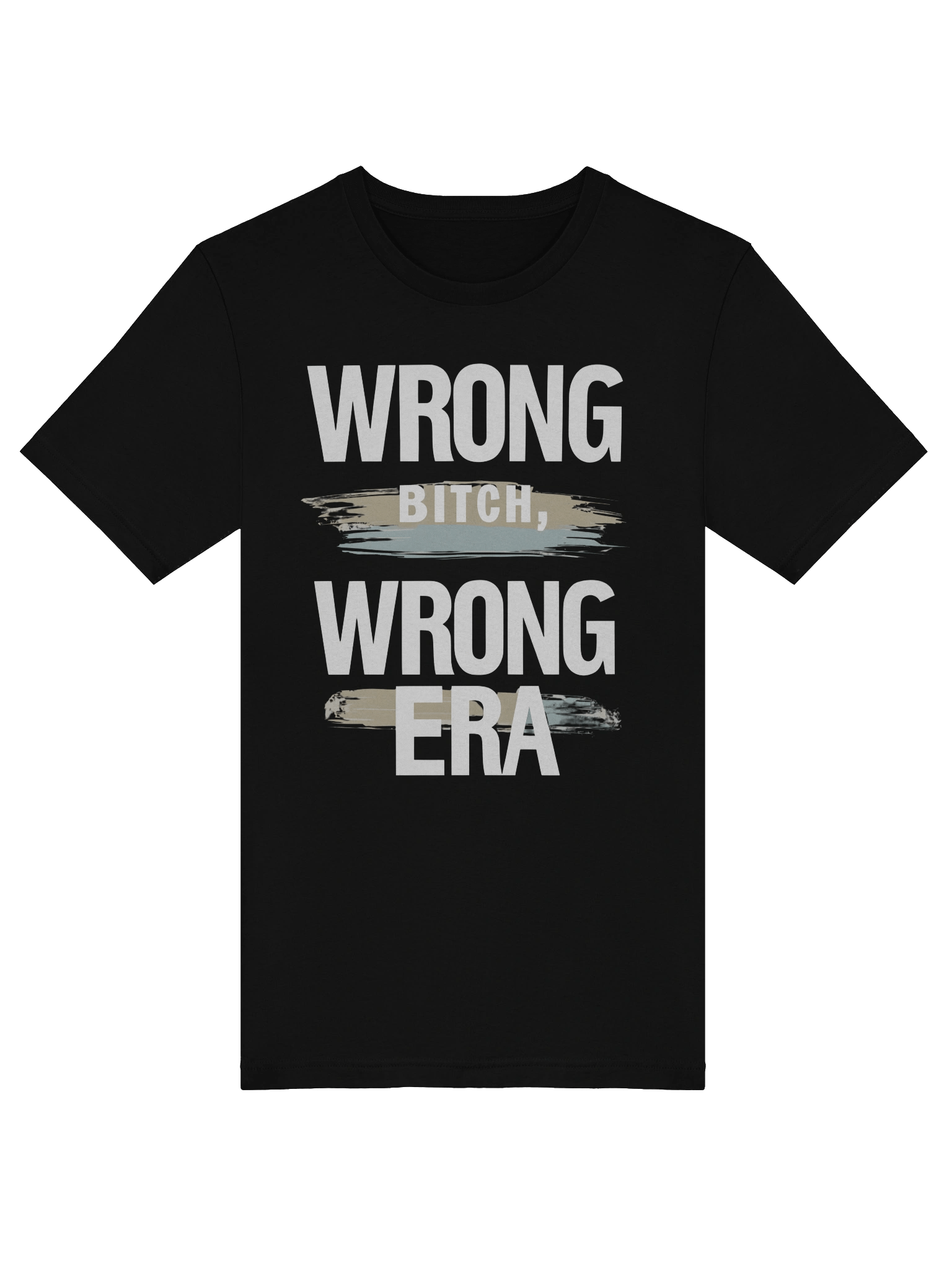 Wrong Bitch Retro Brushstroke Tee product image (5)