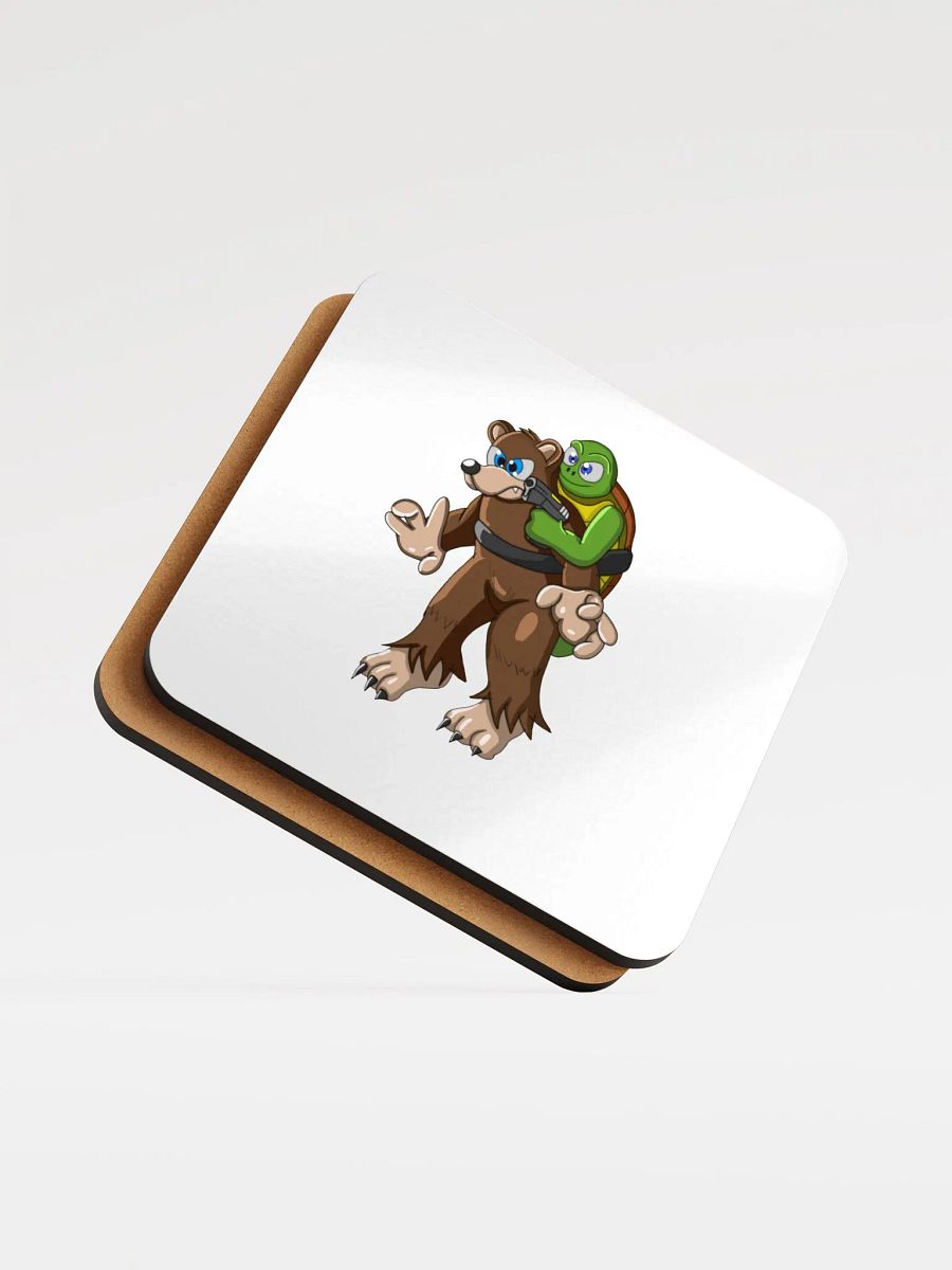 Cub Glossed Cork Coaster product image (5)