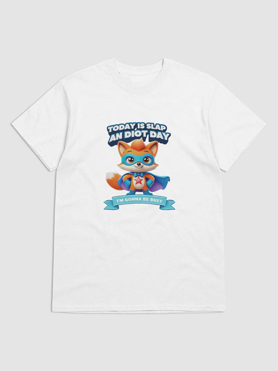 Superhero Fox - Slap An Idiot T-Shirt product image (3)