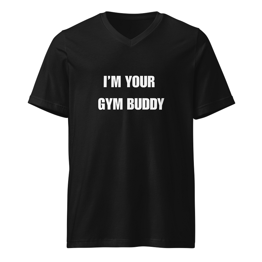 I'm Your Gym Buddy V Neck Tee product image (4)