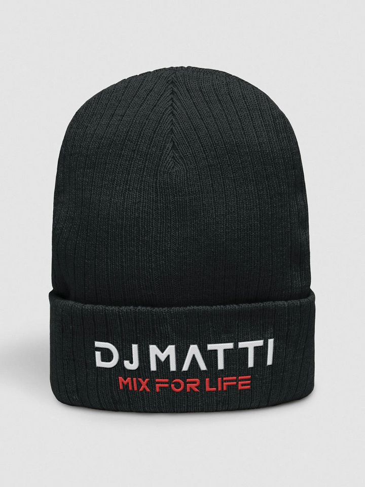 DJ Matti Ribbed Knit Beanie product image (1)