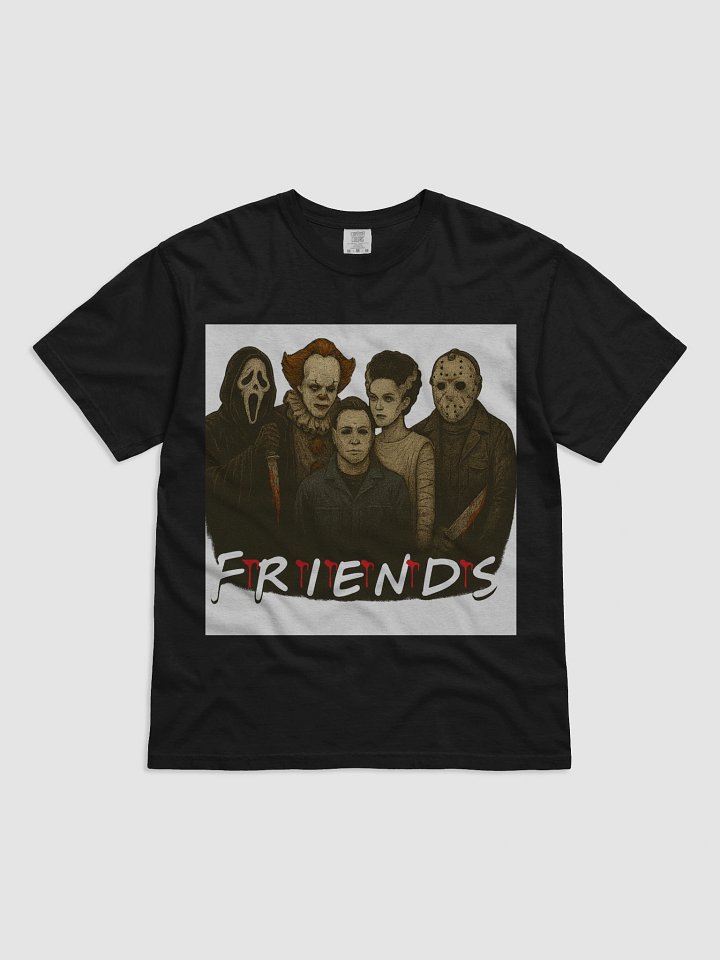 Horror Friends Blood Drip T-Shirt product image (1)