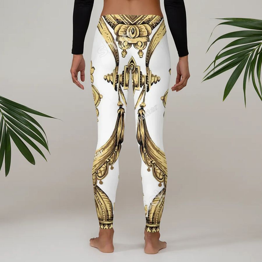 Golden Filigree Symphony Leggings product image (4)