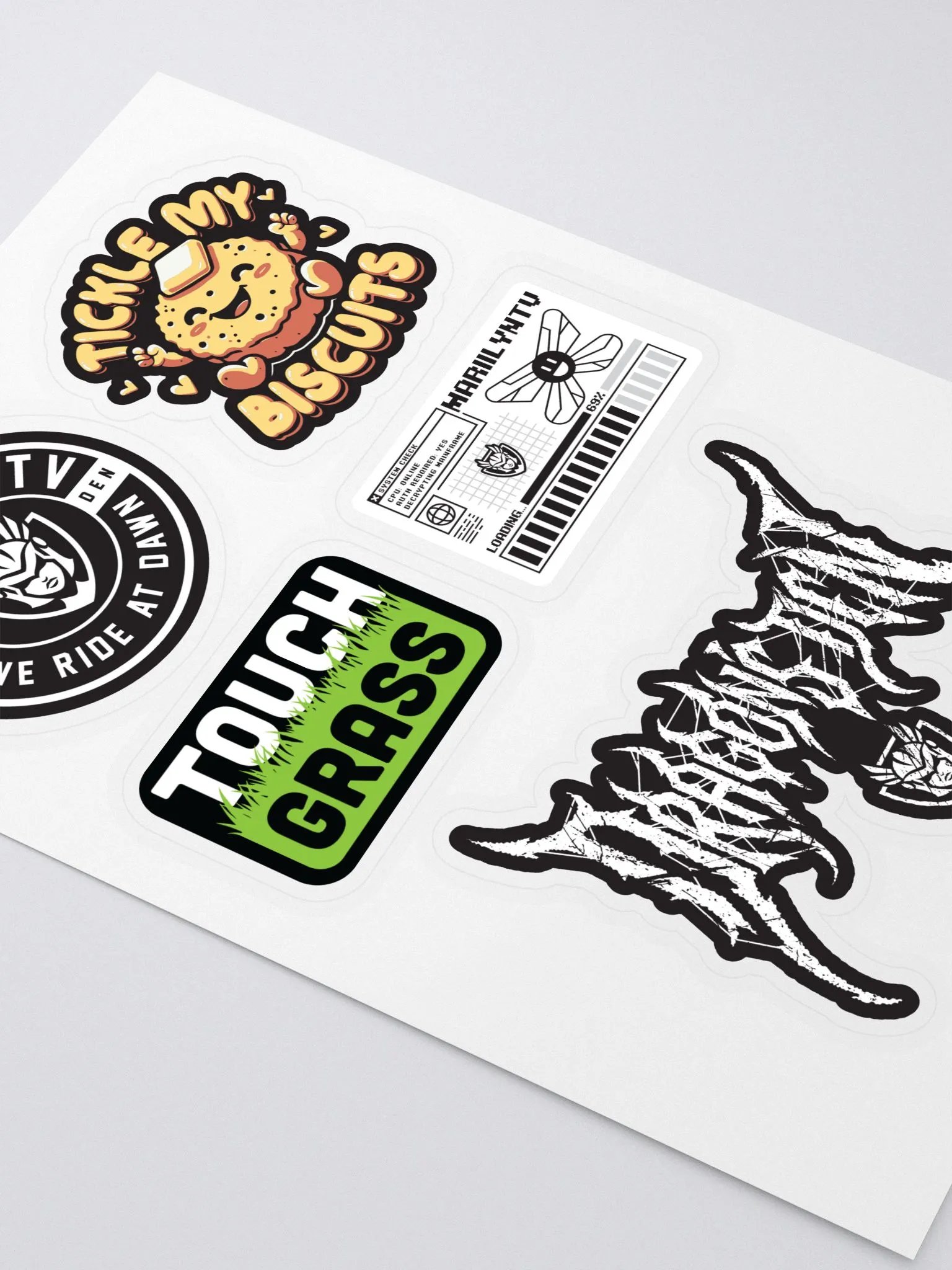 Random #1 Sticker Sheet product image (2)