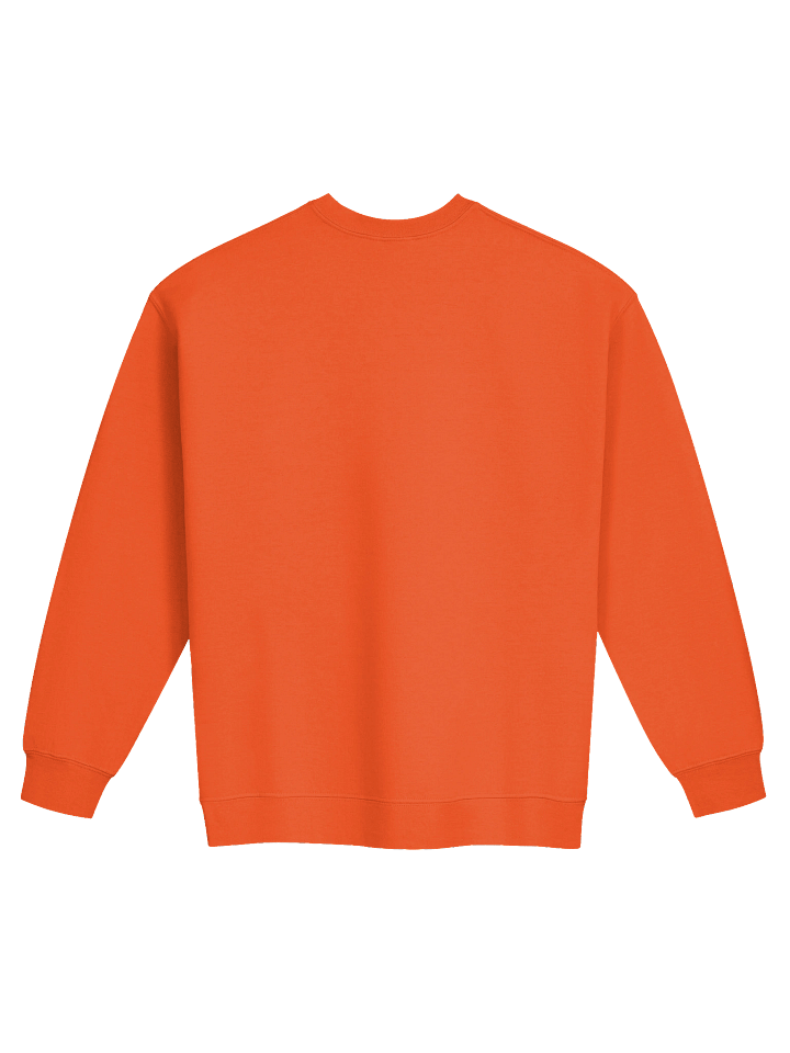 Loaded Dice Graphic Crewneck Sweatshirt Orange product image (2)