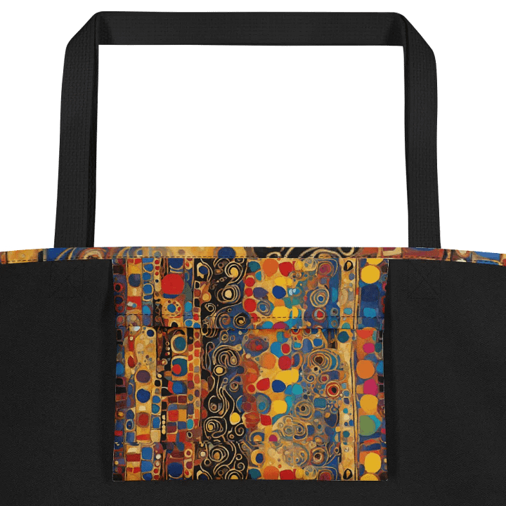 kLIM Golden Swirls All-Over Tote Bag FOR ARTY FRIENDS product image (2)