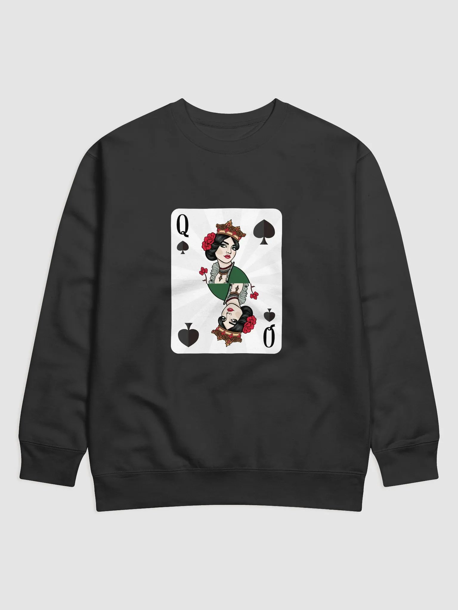 Queen of Spades Stylized Premium Sweatshirt product image (1)