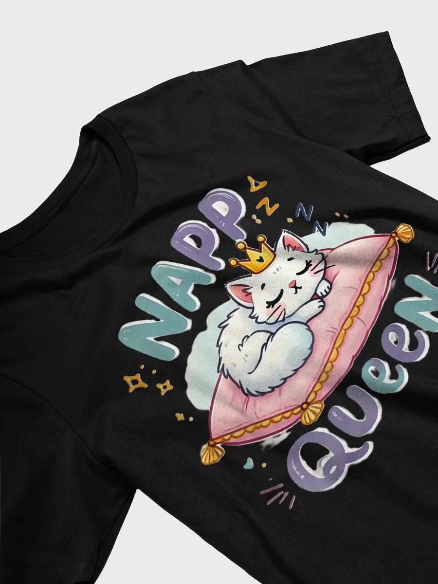 Napping Queen Cat T-Shirt product image (9)