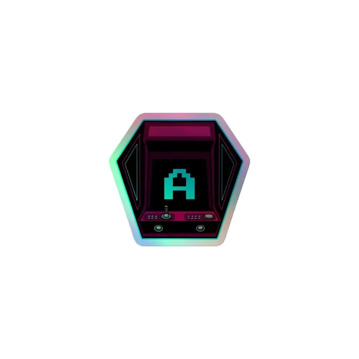 AreKade New Logo Holographic Sticker product image (1)