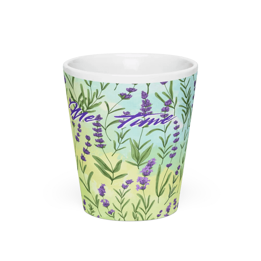 Lavender Me Time Latte Mug mothersday gift for moms wife daughter friend product image (3)