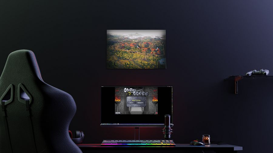 Asgarnia | Enhanced Matte 3D OSRS Poster product image (2)