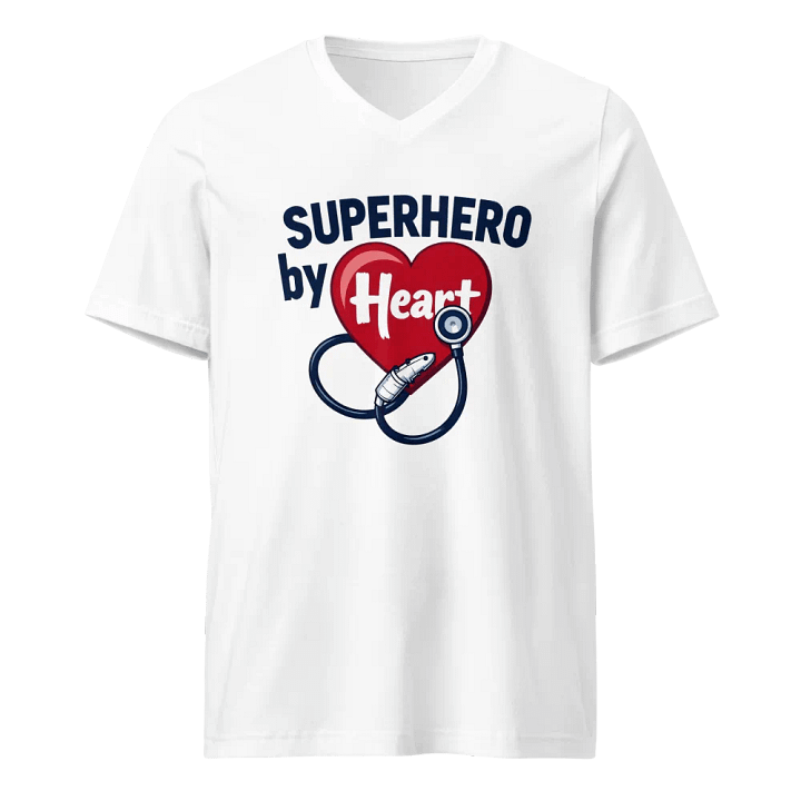 Heartfelt Hero V-Neck Tee product image (1)