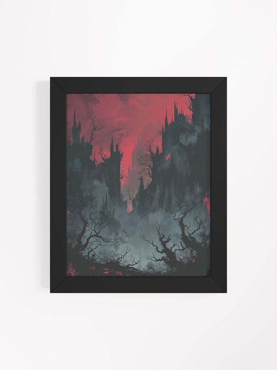 Thorns of the Crimson Vale Framed Print product image (24)