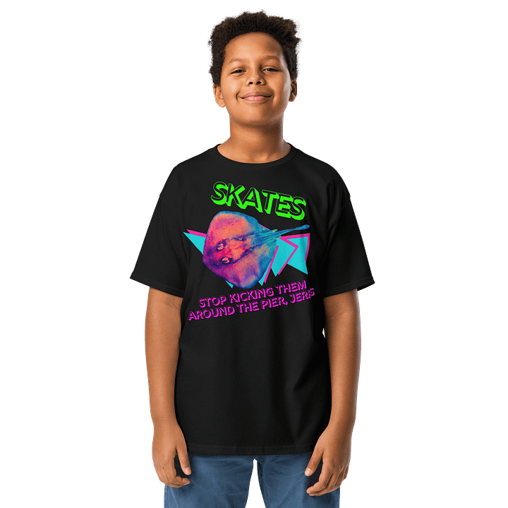 Skates - Funny Fishing Shirt product image (1)
