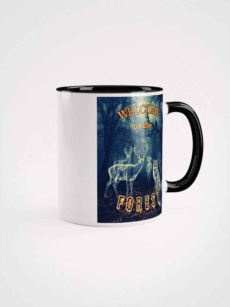 Ghostly Forest Creatures Ceramic Coffee Mug. product image (1)