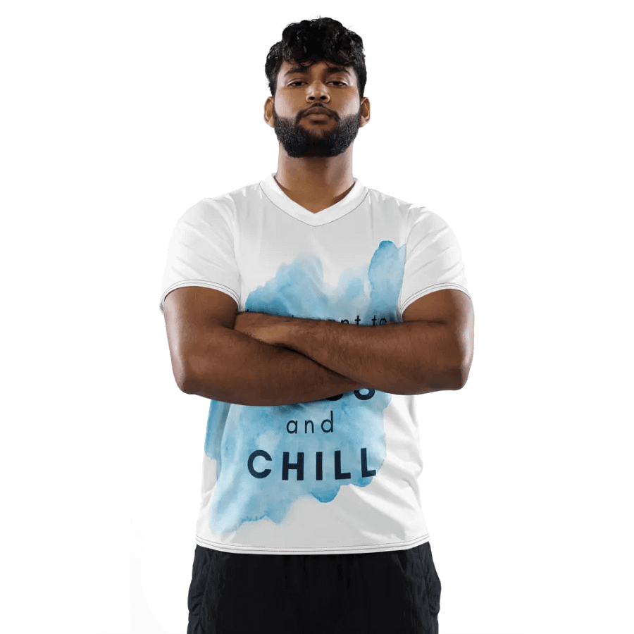 Live for Jesus and chill Unisex Sports Jersey product image (8)